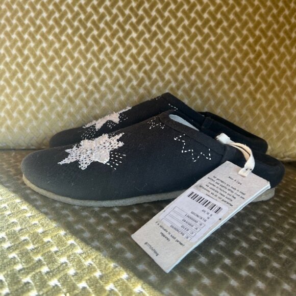 11.11 x We The Free Nightsky Patchwork Hand Made Organic Cotton Slippers - Picture 5 of 16
